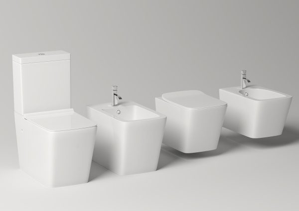 Биде подвесное Timo SOLI TK-304MB черный