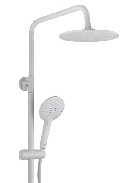 Душевая система WONZON & WOGHAND CLICK, белый матовый WW-N3S962-MW