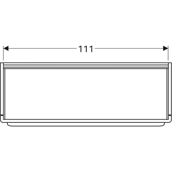 Тумба под раковину Geberit myDay 824131000+135430600