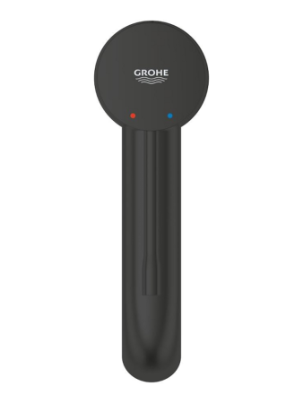 Смеситель для раковины однорычажный Grohe Essence New 23590 2431 (235902431) черный матовый