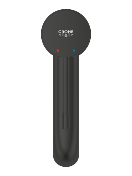 Смеситель для раковины однорычажный Grohe Essence New 23590 2431 (235902431) черный матовый