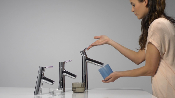 Смеситель для раковины без донного клапана CoolStart Hansgrohe Talis S 72014000 хром