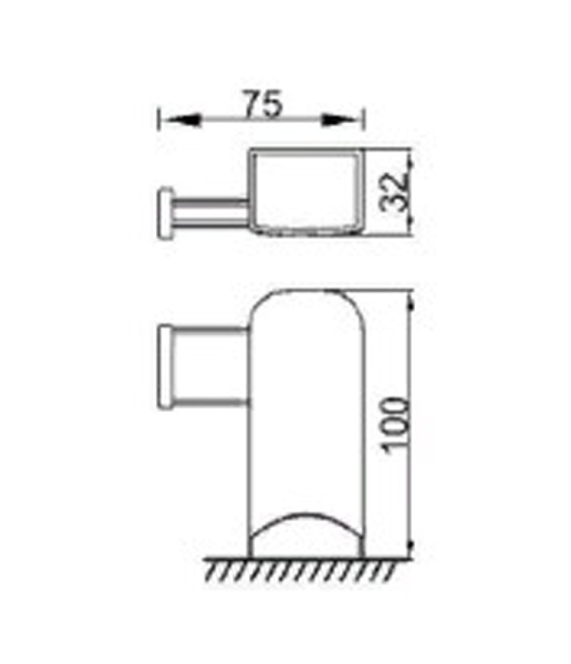 Крючок одинарный RUSH Thira TR36220
