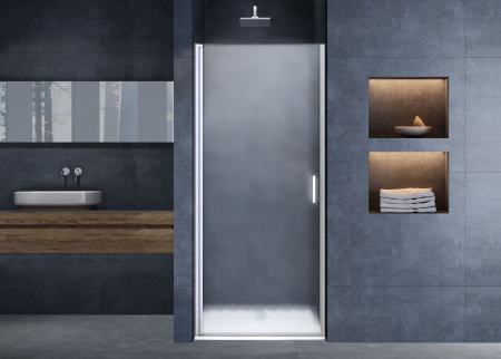 Душевая дверь Vincea Alpha VDP-3AL700MT , (70х195) хром, стекло текстурное