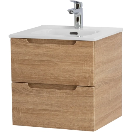 Тумба под раковину BelBagno Etna ETNA-500-2C-SO-WO Rovere Bianco