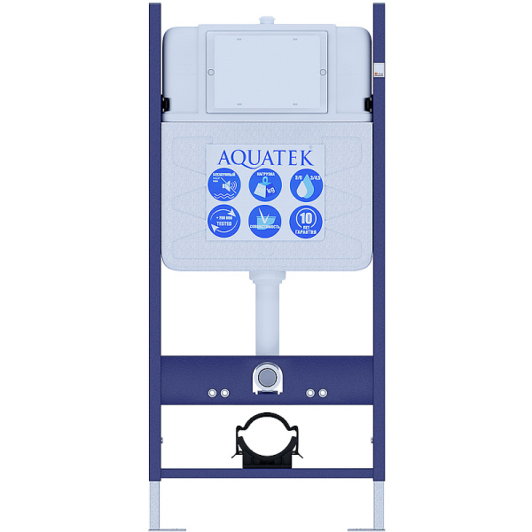 Комплект унитаза с инсталляцией SET AQUATEK ЛИБРА N-14 cm