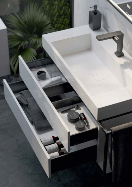 Тумба под раковину Aqwella Clarberg Logic 100 L LOG0110L