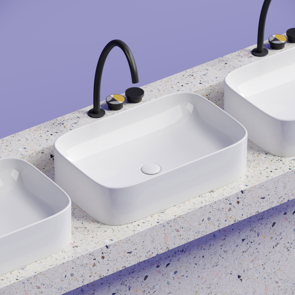 Раковина накладная (60,5х38) Ceramica Nova ELEMENT CN6053
