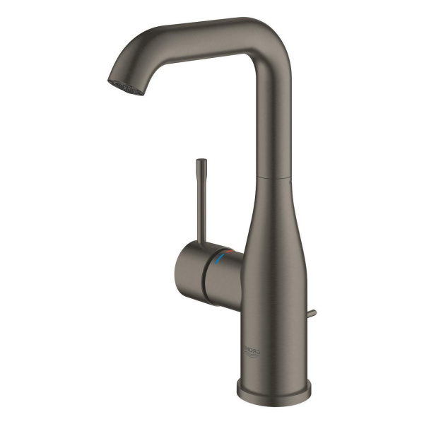 Смеситель для раковины однорычажный Grohe Essence New 32628 AL1 (32628AL1) темный графит матовый