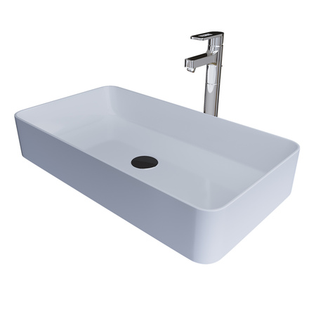 Раковина накладная (61х33,5) Grossman  GR-3031, белый