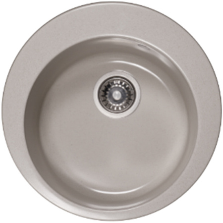 Мойка гранитная Ganzer Ø 48 см (светло-беж.) GZ48001В