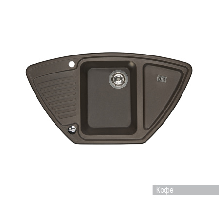 Кухонная мойка Aquaton Лория 1A715032LR280 кофе