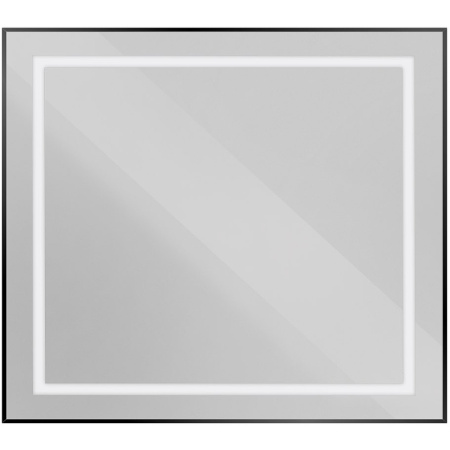 Зеркало (90х80) BelBagno Kraft SPC-KRAFT-900-800-SENS-NERO с подсветкой