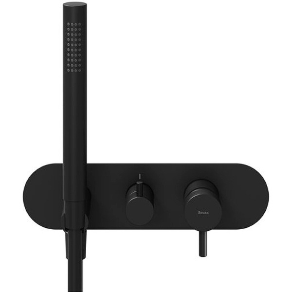 Смеситель для душа Ravak Espirit ES 065.20BLM.O2+S X070287 черный 