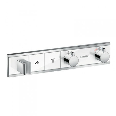 Термостат для душа на 2 потребителя Hansgrohe RainSelect 15355400 белый