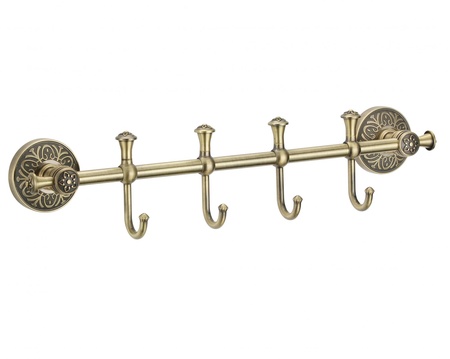Планка с крючками 4 крючка Savol 58с S-005874C