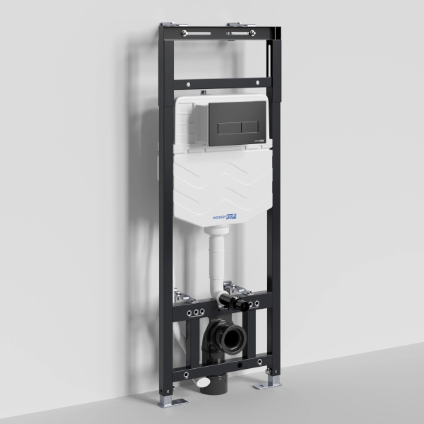 Инсталляция для подвесного унитаза WasserKraft Alme 15TLT.010.ME.MB03