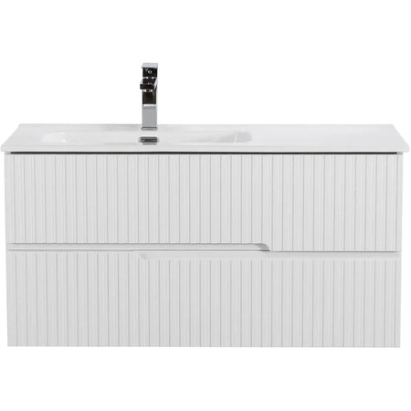 Тумба под раковину Cezares DUET-N-1000-2C-SO-BL-L Bianco Lucido