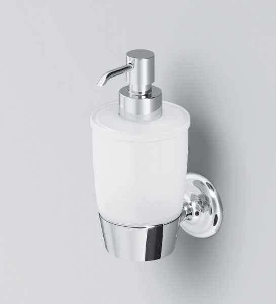 Стеклянный диспенсер для жидкого мыла с настенным держателем Am.Pm Like A8036900 Стеклянный диспенсер для жидкого мыла с настенным держателем Am.Pm Like A8036900