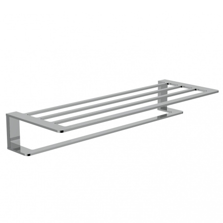 Полотенцедержатель с полкой WONZON & WOGHAND, хром WW-V2901-CR