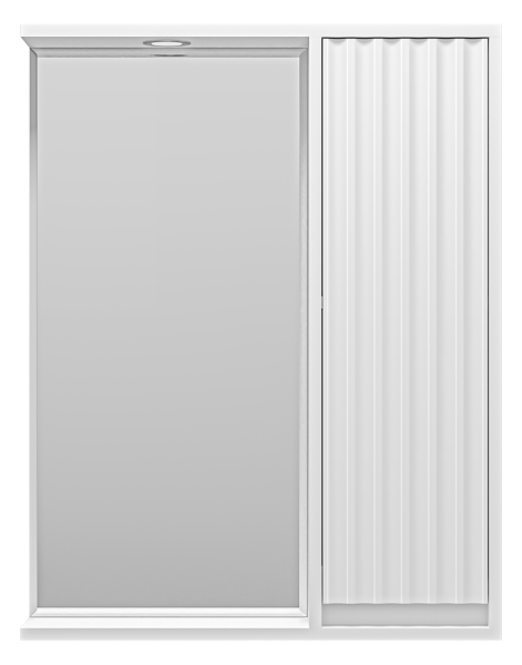Зеркальный шкаф (63х80) Brevita Balaton 65 правый  BAL-04065-01-П