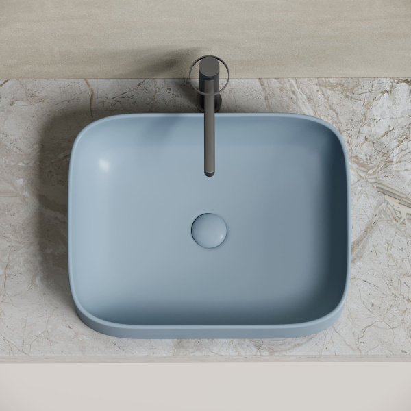 Раковина накладная (50,5х38) Ceramica Nova ELEMENT CN6052MHL