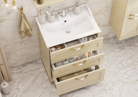 Тумба под раковину Aquaton Леон 65 Н 1A194601LBPR0