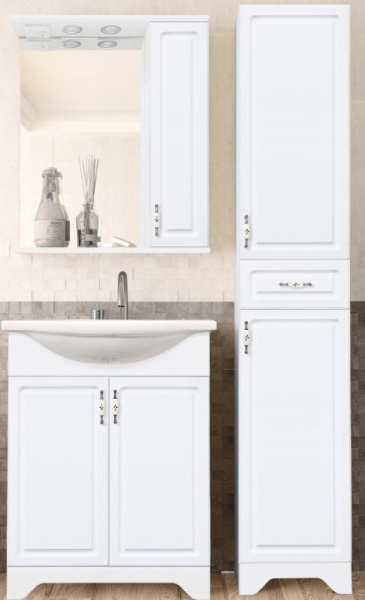 Зеркало-шкаф Style Line Олеандр-2 90 (90x83) ЛС-00000242 белый