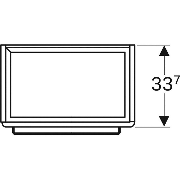 Тумба под раковину Geberit Renova Nr.1 Comprimo 862060000