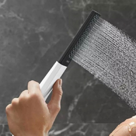 Душевой набор Hansgrohe Rainfinity 100 1jet 26856700 белый матовый