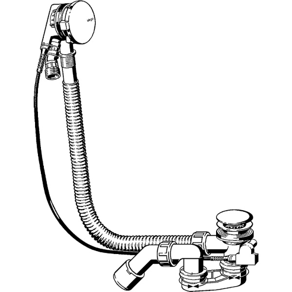 Слив-перелив Viega Simplex Trio 6166.41 728007