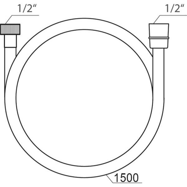 Душевой шланг Ravak SatinFlex 913.00. X07P176