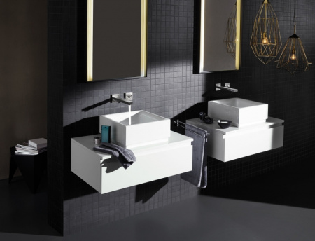 Смеситель для раковины на два отверстия Grohe Eurocube Joy 19998 000 (19998000) хром