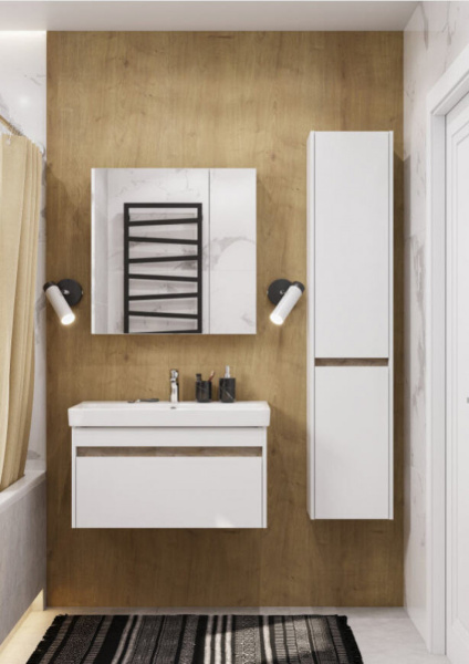 Тумба с раковиной Aquaton Марти 80 1A2832K0MY010