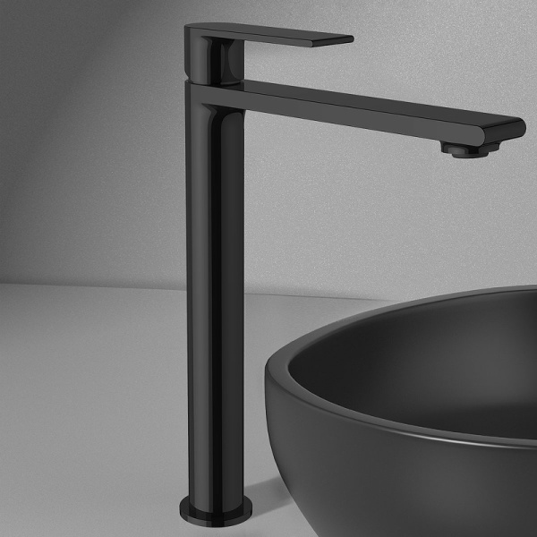 Смеситель для раковины Vincea Vogue VBF-1V2MB Смеситель для раковины Vincea Vogue VBF-1V2MB