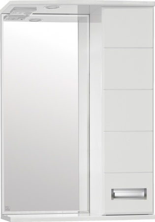 Зеркало-шкаф Style Line Ирис 55 (55x83) ЛС-00000018 белый