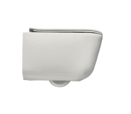 Унитаз напольный приставной безободковый Kerasan Tribeca 511801 без сиденья