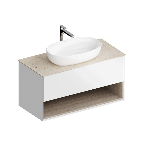 Тумба под раковину Kerama Marazzi Plaza Modern PLB.M.100.1\WHT