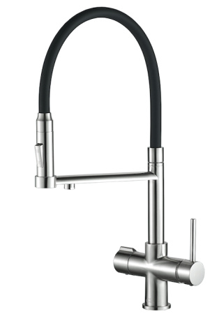 Смеситель для кухни под фильтр Zorg SH 2003 SATIN