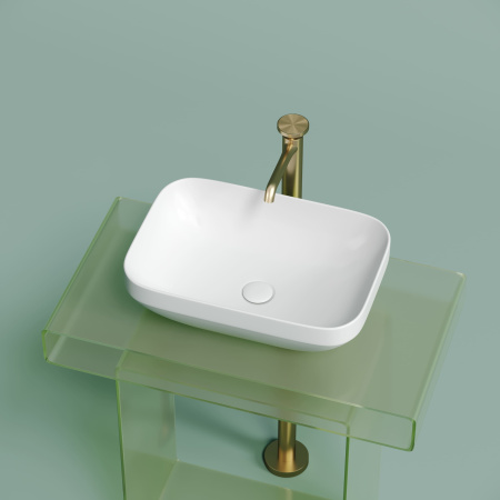 Раковина накладная (50х36) Ceramica Nova ELEMENT CN6055MW матовая