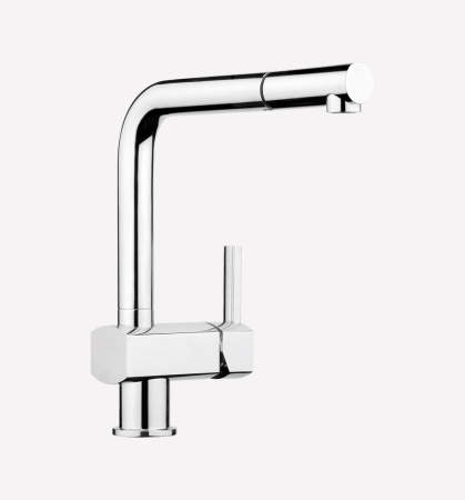 Смеситель для кухни Webert Azeta pull-out AZ940302015, хром