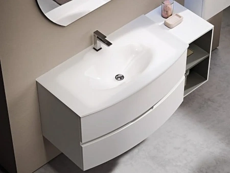 Тумба под раковину Cezares ELETTRA 55525 Bianco opaco