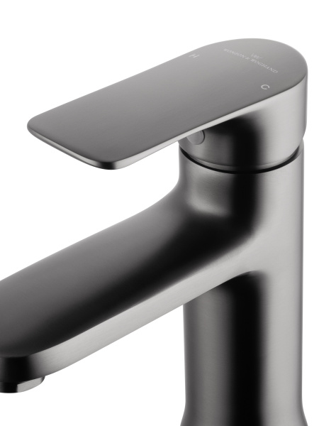 Смеситель для раковины WONZON & WOGHAND, темный графит WW-XH-011-BGG