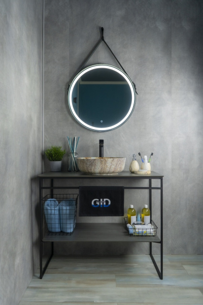 Раковина накладная (41,5х41,5) Gid Mnc499