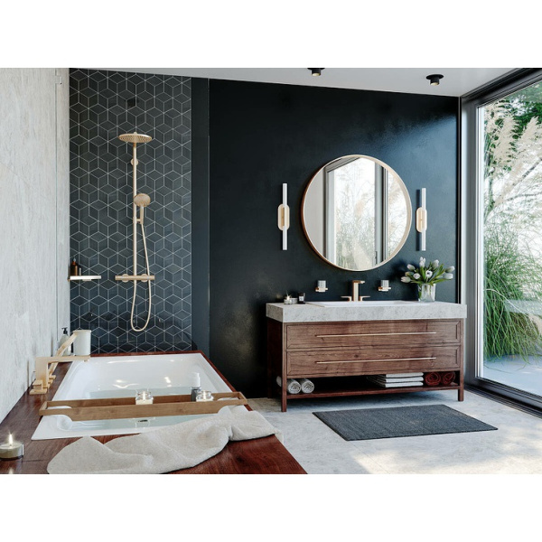 Полка угловая Hansgrohe AddStoris 41741990 полированное золото