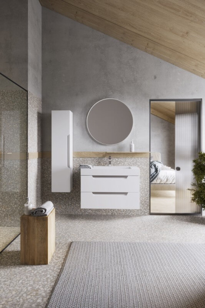 Тумба под раковину Aqwella Cube (90 см) CUB0109W