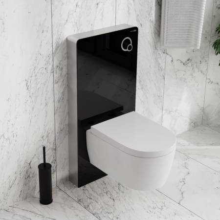 Пристенный модуль системы инсталляции для унитазов WasserKRAFT Naab 86TLT.040.PE.BL