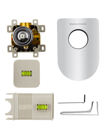 Смеситель для душа встраиваемый WONZON & WOGHAND SHARK, хром WW-484700-CR