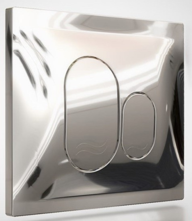 Кнопка смыва для инсталляций beWash Ocean P01SC, хром глянец 500RZVP0100PK0000001