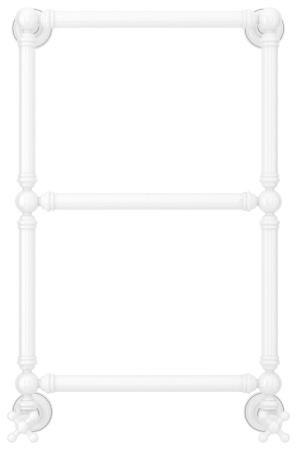 Полотенцесушитель Водяной Сунержа Ренессанс 1304 (66х40) Белый 12-0280-6640